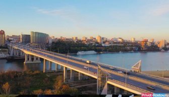 Ворошиловский мост украсят к новому году.